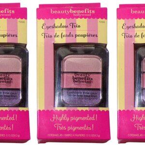 Beauty Benefits Eyeshadow Trio rose (Set of 3)
